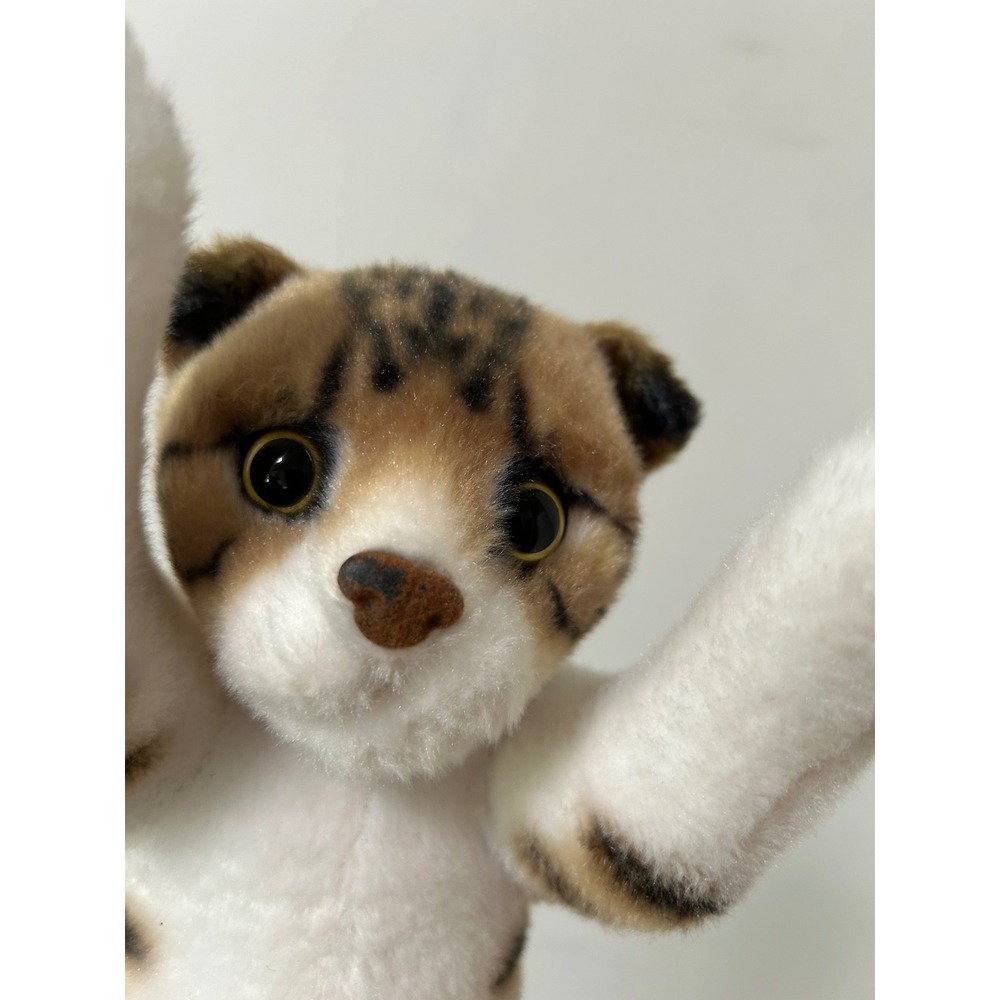 Touch Tachii Tacchi Zoo Gao Realistic Tabby Cat cream 22" Plush Japan Tall - Picture 9 of 10